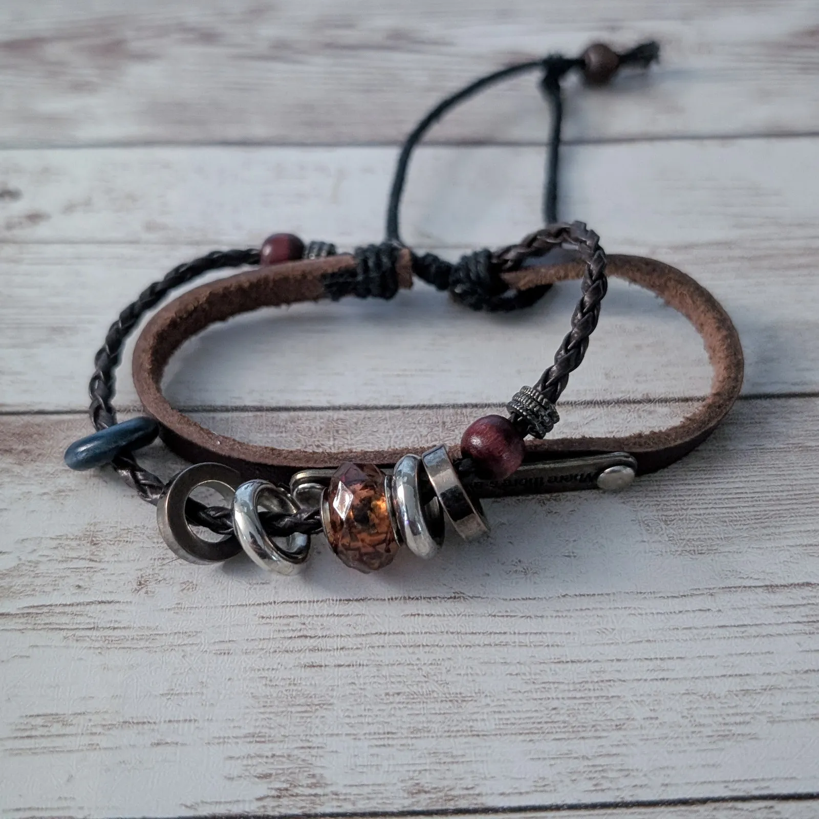 Where There's A Will There's A Way Bracelet Brown - Image 6