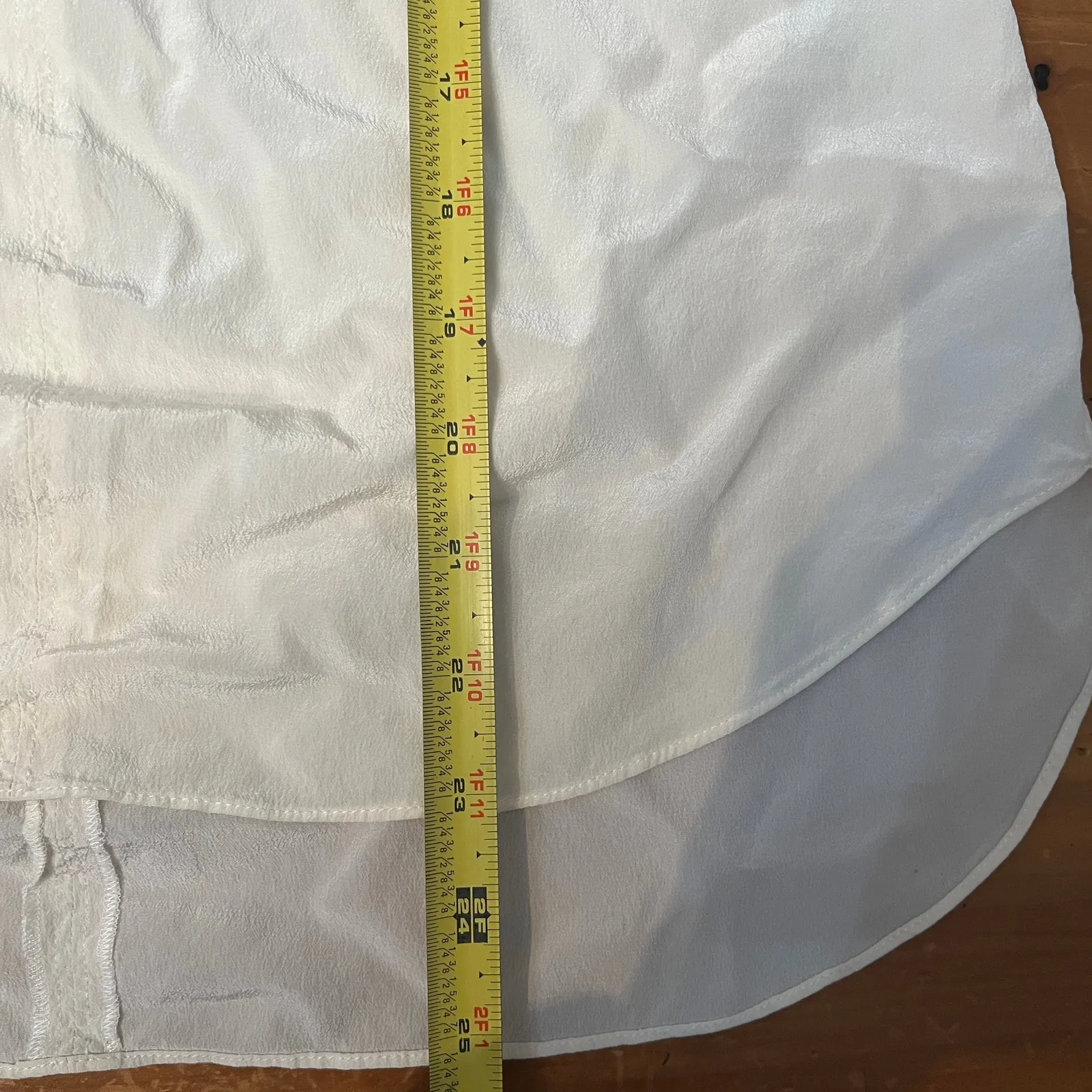 Rebecca Taylor Silk Lace Blouse Romantic Chic 3/4 Sleeve Women Ivory Size 0 - Image 6