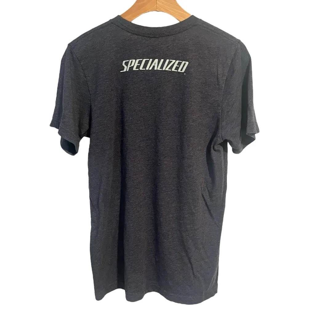 Al's Sporting Goods T Shirt + Specialized Womens Size M Gray Short Sleeve Logo Size M - Image 8