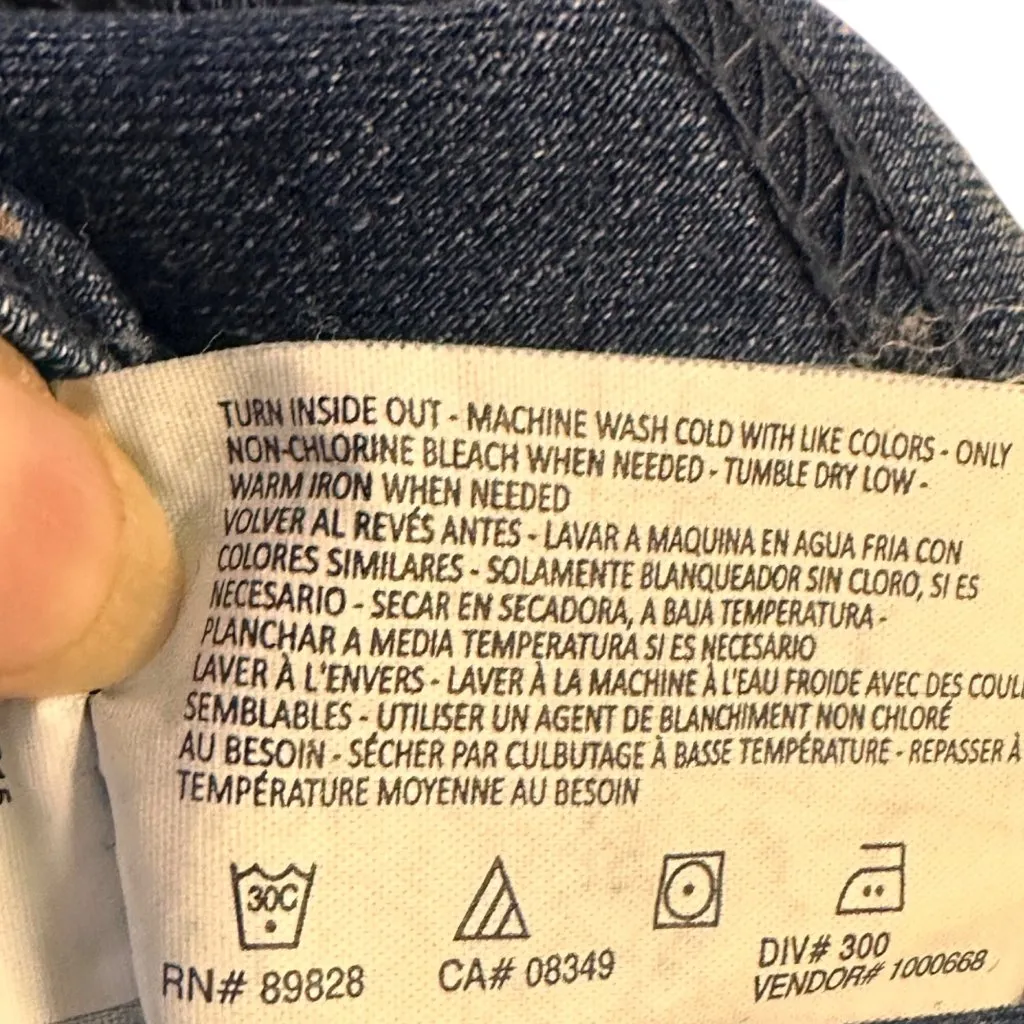 Gloria Vanderbilt 14 Avery Skimmer Denim Jeggings Stretch Bermuda Slim Fit - Image 9