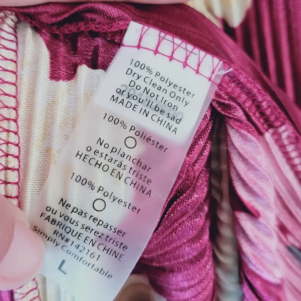 Lularoe satin crinkle kimono size large - Image 7