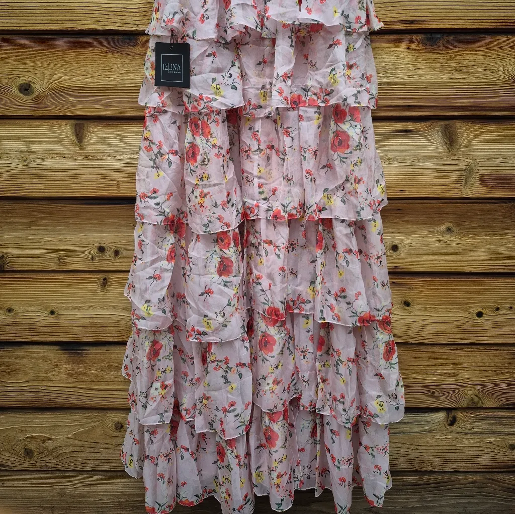 Mac Duggal 55816 Floral Ruffle Tiered Gown Dress - Image 10