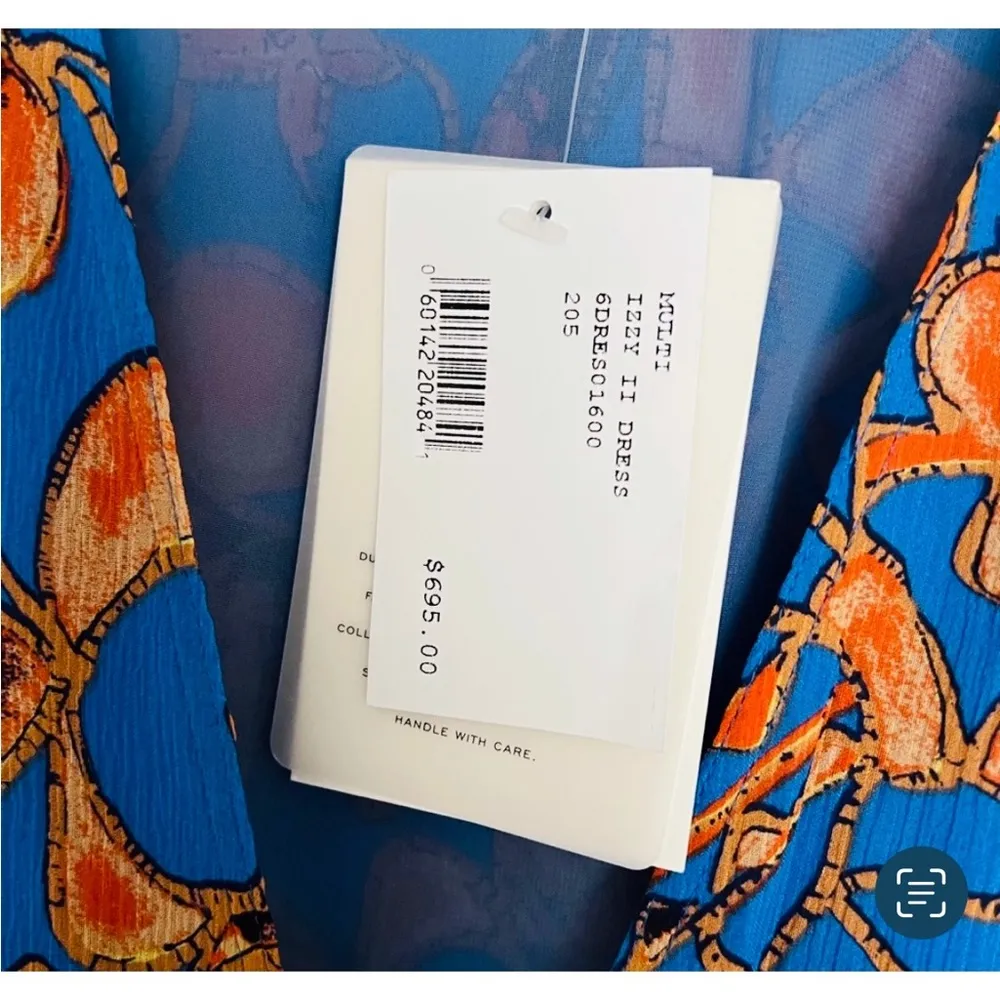 NEW A. L. C silk Izzy cut out midi dress - Image 14