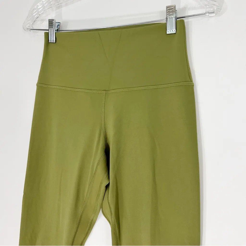 Lululemon Align High Rise Pant in Bronze Green Size 6 - Image 4