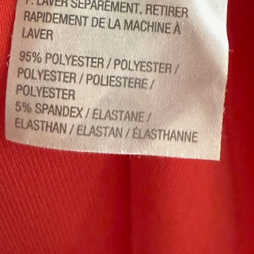 Susan Graver Essentials Red Stretch Blouse 3X Plus Size Scoop Neck Relaxed Fit - Image 3