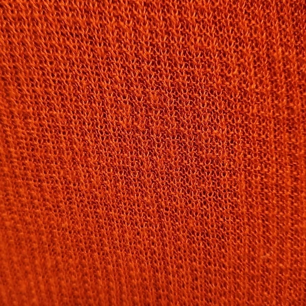 💕EILEEN FISHER💕 Long Organic Linen Blend Cardigan ~ Rust Orange Medium - Image 5