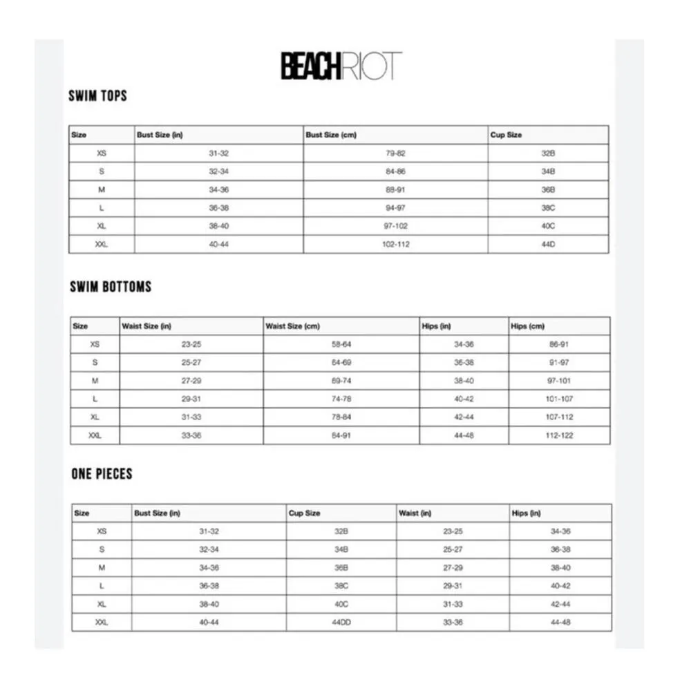 Beach Riot Heidi Liberty Red White Blue Patriotic Ribbed Bikini Bottom Size XS - Image 8