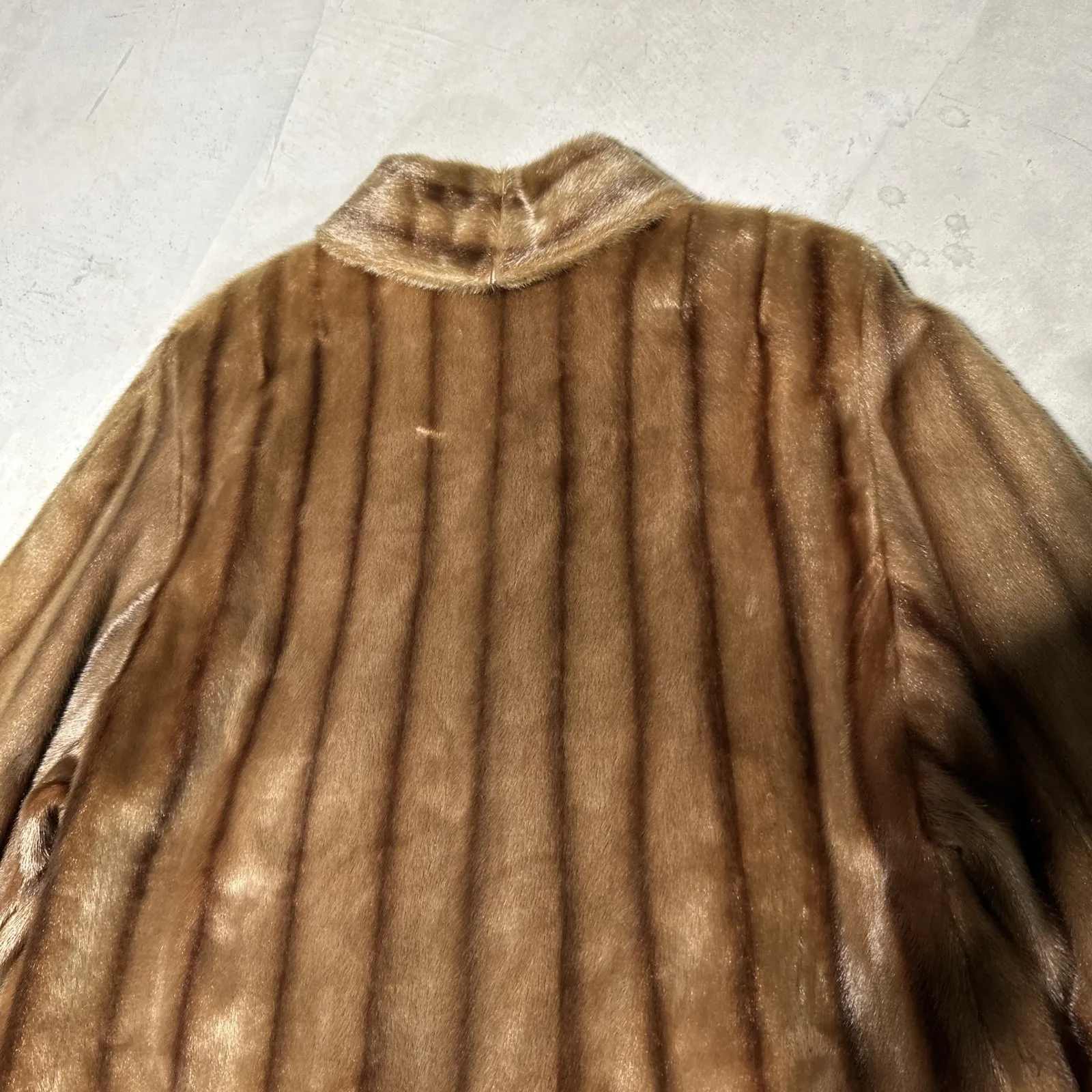 Vintage Adler's by Annis Fur Light Brown Mink Cropped Jacket Coat 1970's Women's Size undefined - Image 15