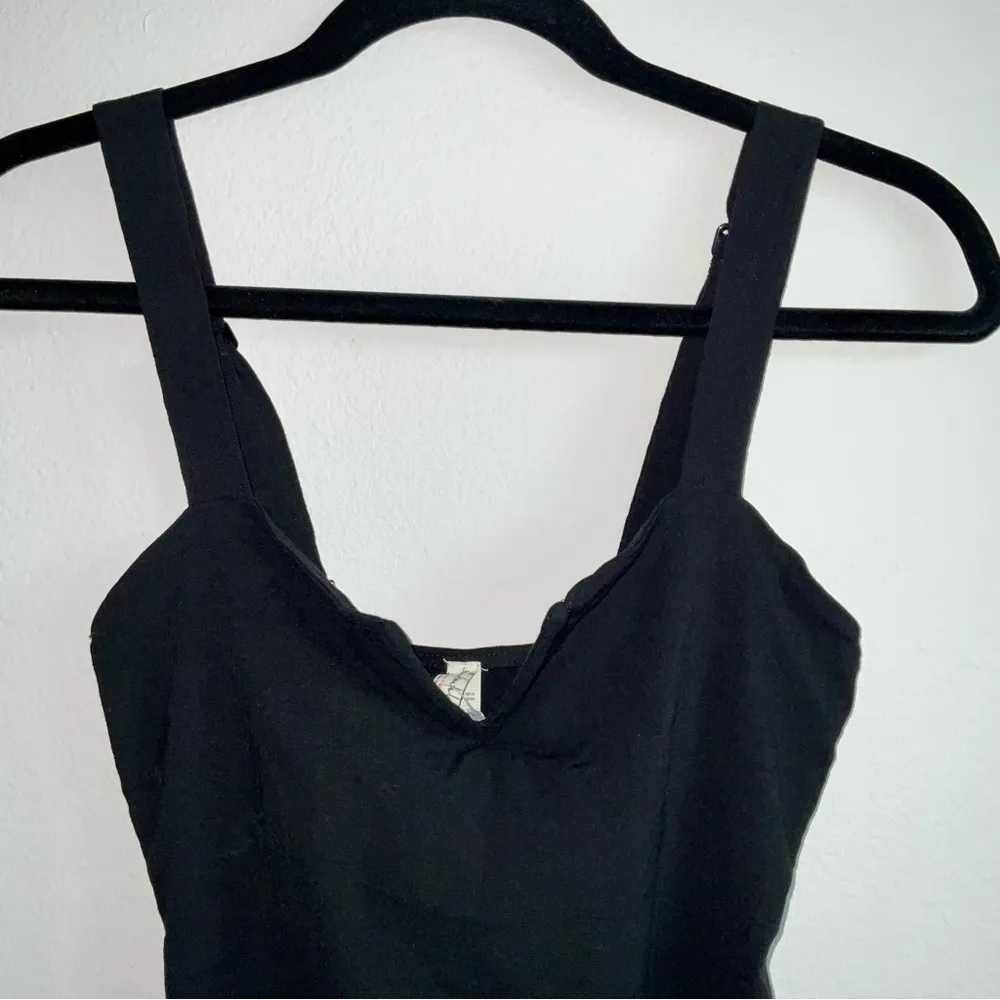 NWOT Free People Pippa Black sleeveless Bodysuit - Image 5