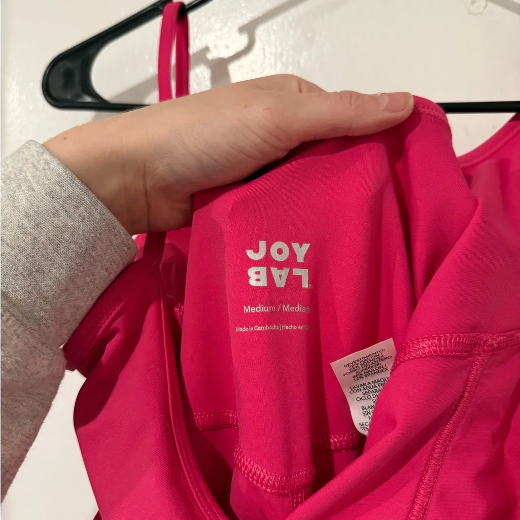 JoyLab Pink Flare Jumpsuit - Image 5