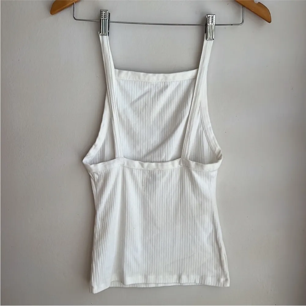 Free People Intimately High Front Low Back Cotton Tank Top - Image 2
