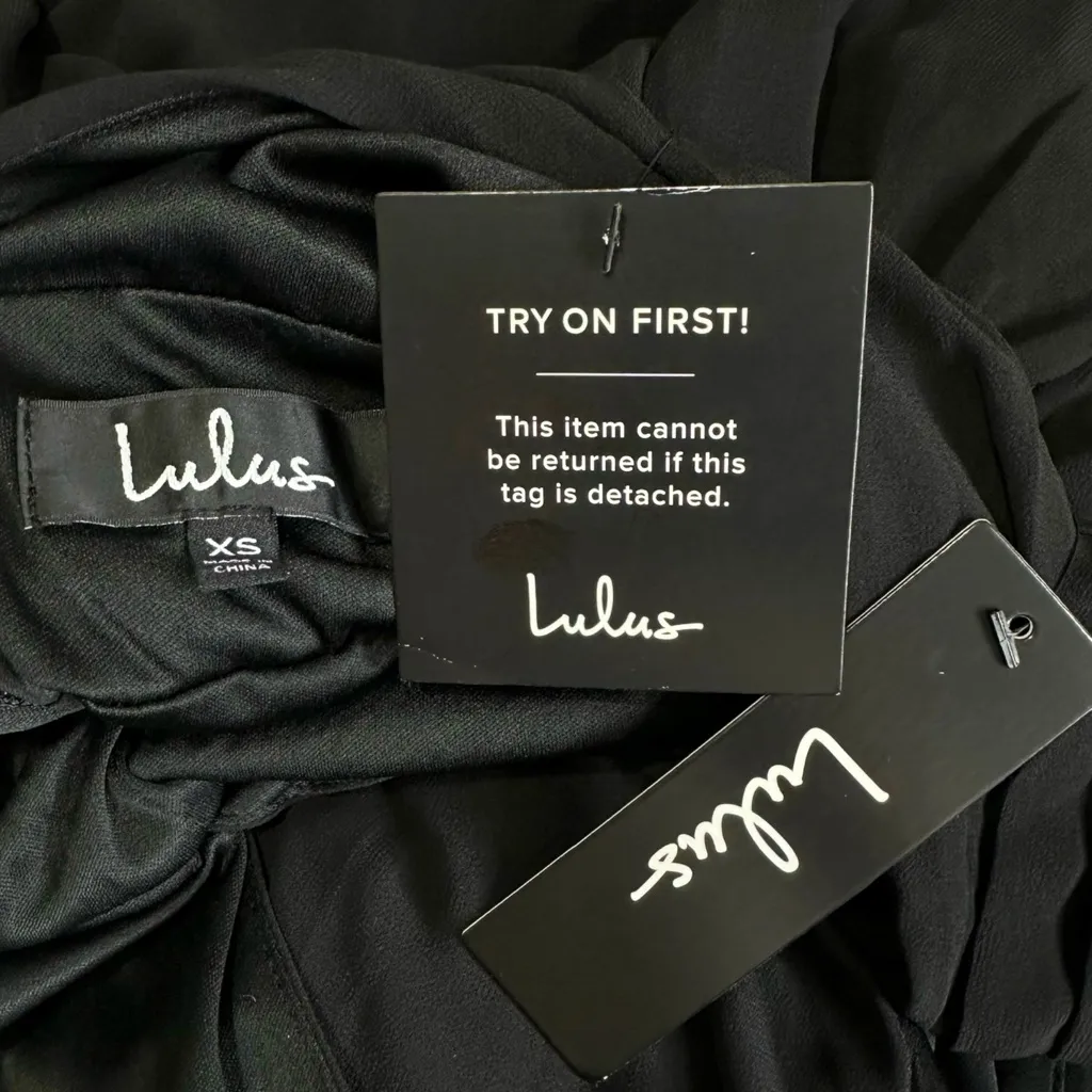 LULUS Heavenly Hues Maxi Dress, Black, XS - Image 10