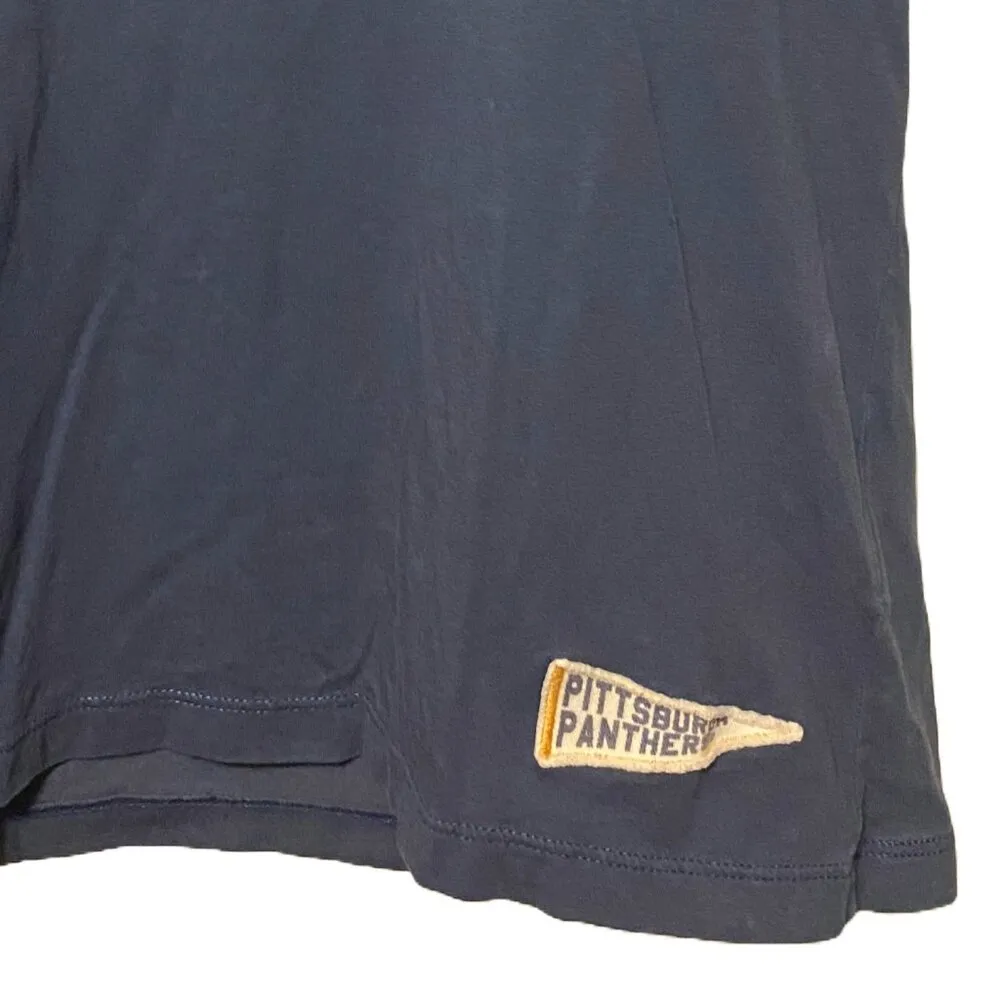 Pitt University of Pittsburgh Panthers Banner Supply Co. Tee Shirt, XL Blue - Image 2