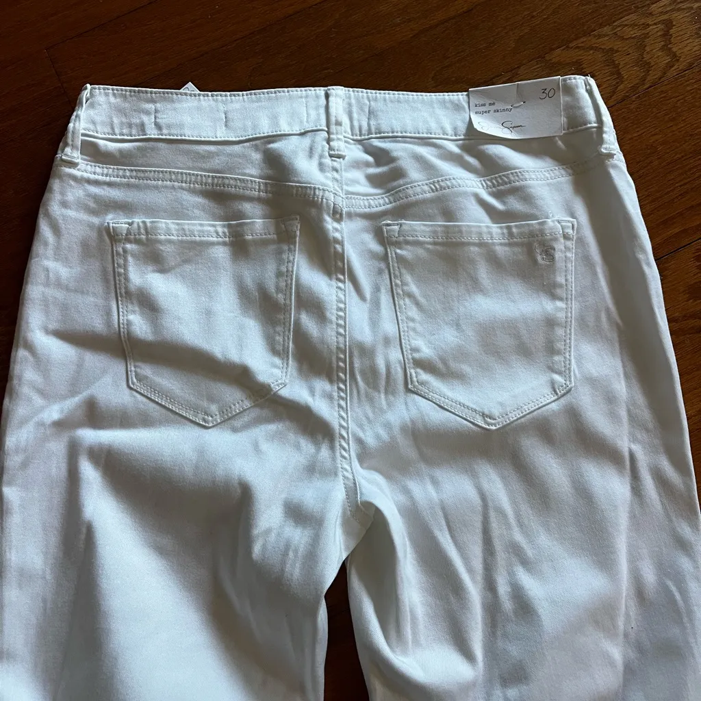 Jessica Simpson white jeans - Image 5