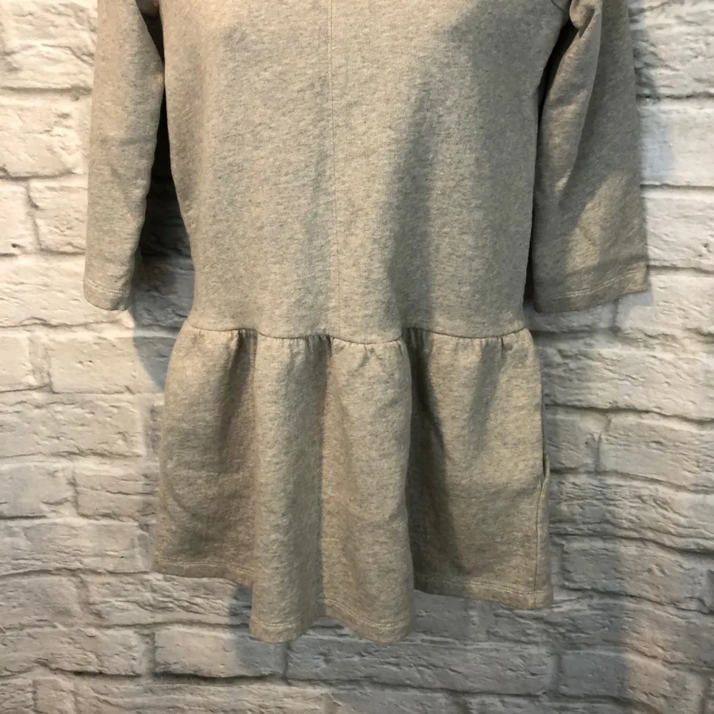 All Saints Size Small Grey Niki Sweat Mini Dress - Image 5