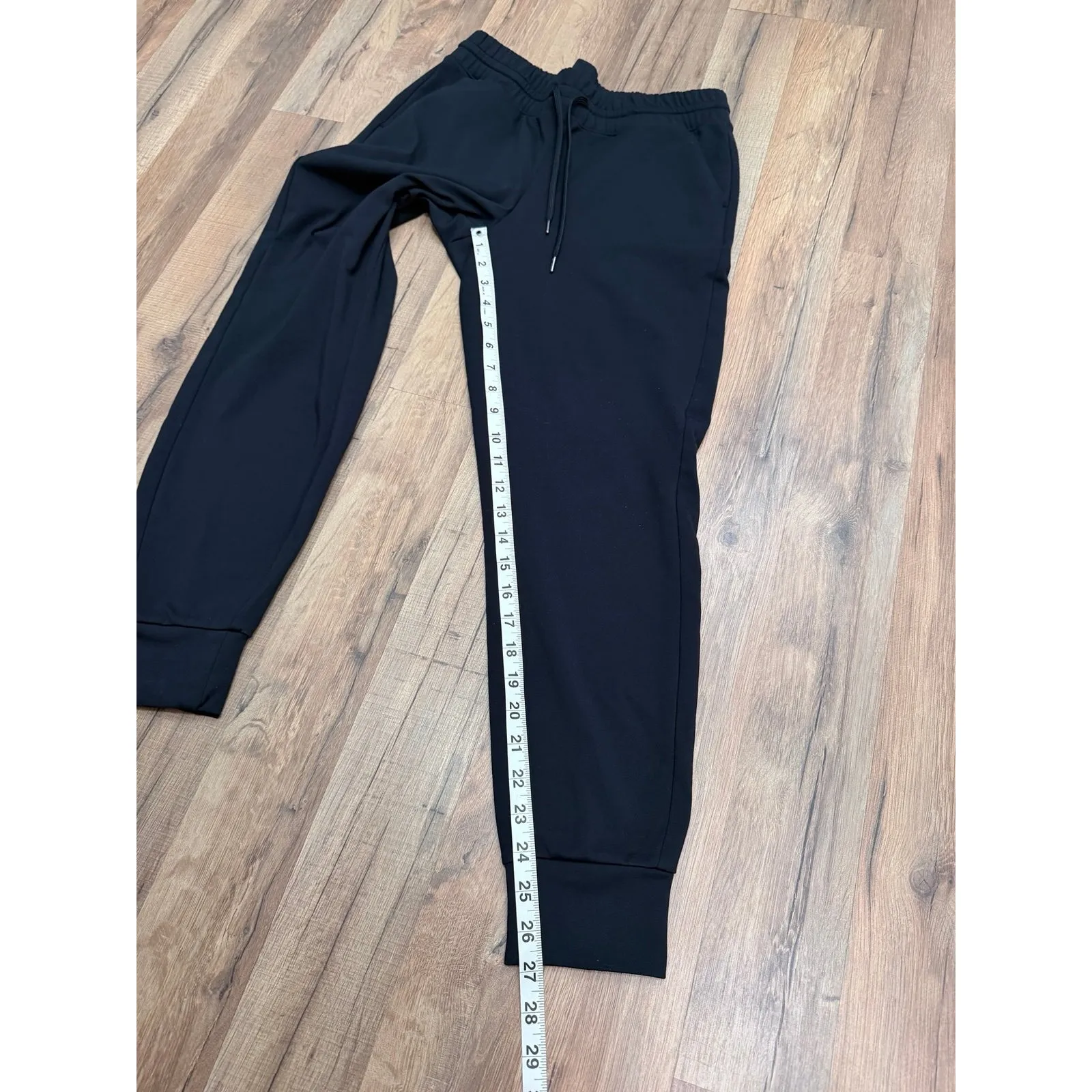 Yogalicious PolarLux Maya Illusion‎ Joggers Black Fleece Lined S Like New - Image 6