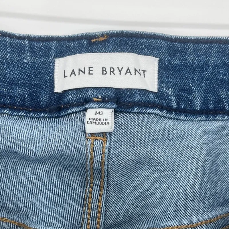 Lane Bryant Bootcut Jeans Womens Sz 24S Magic Waistband Curvy Fit Y2K Stretch - Image 9