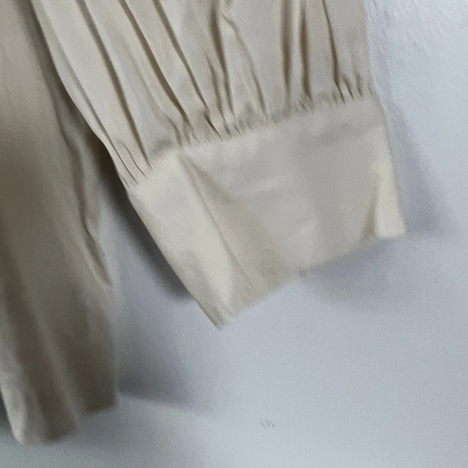 Prologue Women's Cream Raglan Twill Long Sleeve Top - Size XXL - NWT - Image 5