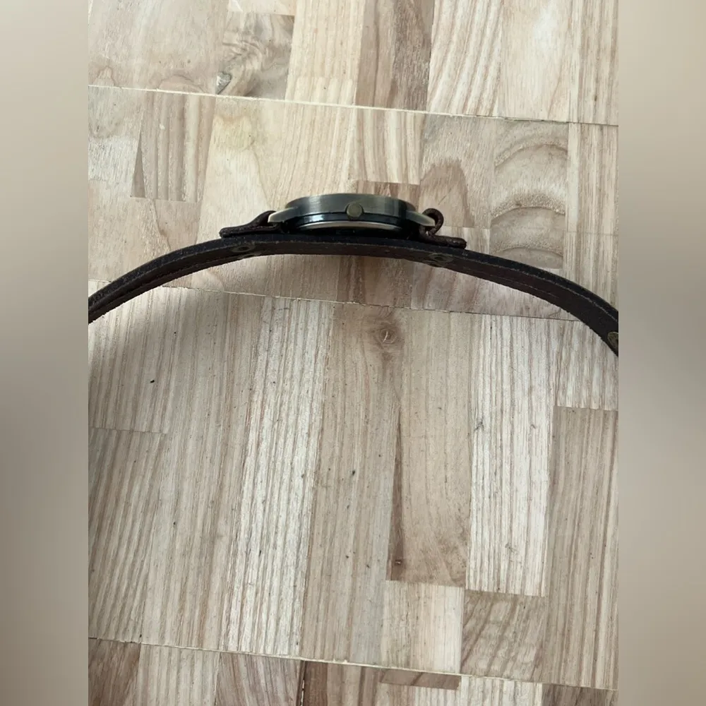 Mathematical Markers Watch Brown Leather Wrap - Image 8