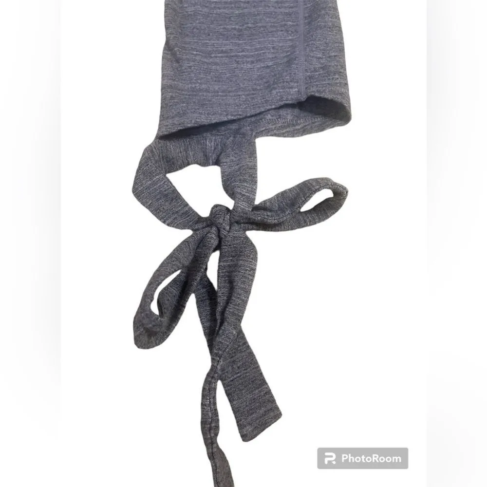 Gap Fit Performance Cotton Leggings Size Large with Ties - Image 3