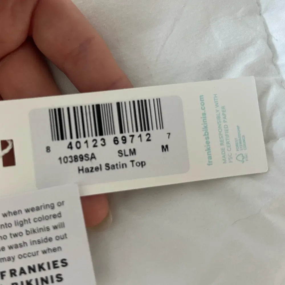 Frankie’s Bikinis Neon Green/Slime Hazel Underwire Bikini Top And Tie Up Bottoms - Image 9