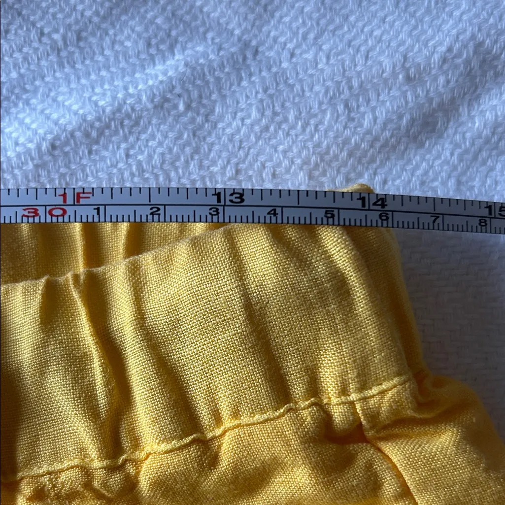 Yellow Women's Shorts - Image 2