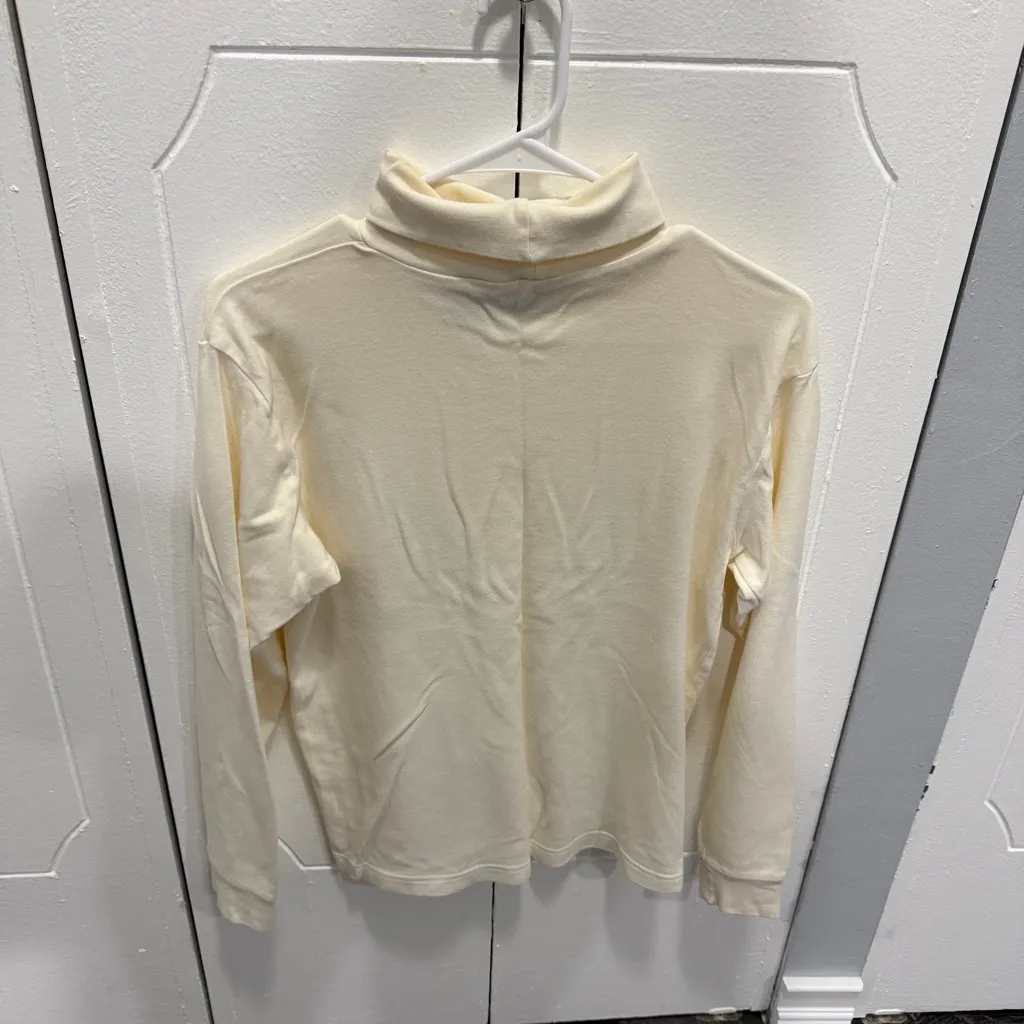 Honors Yellow Turtleneck Long Sleeve Size L - Image 2