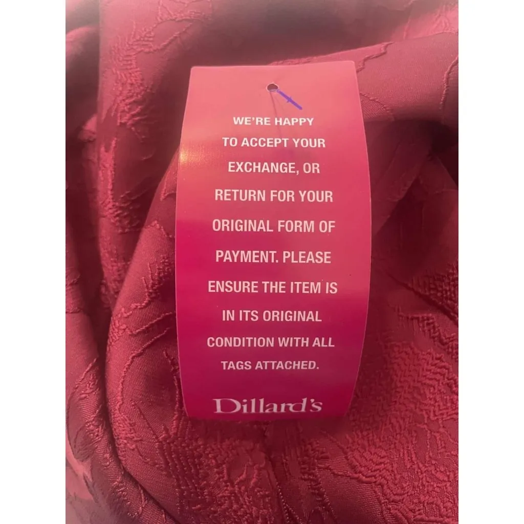 NEW Sachin & Babi Size 14 Dress Burgundy Back Tie Formal Classy Sexy - Image 13