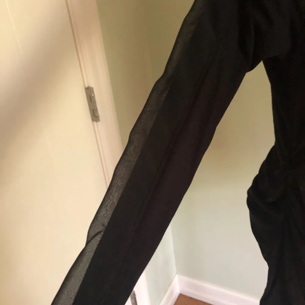 Ribbon top in black - Image 42