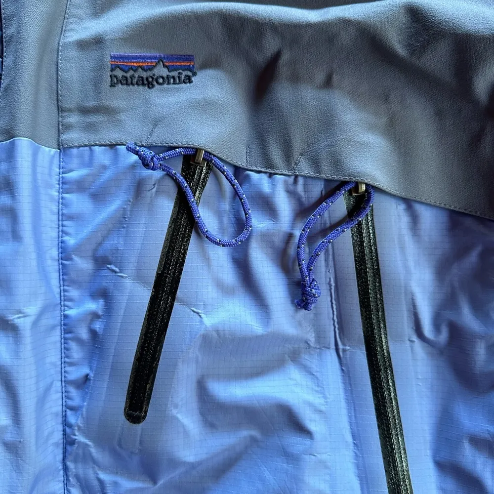 Rare Vintage 2001 Patagonia 3 Layer Hooded Outdoor Weatherproof Jacket Large - Image 10