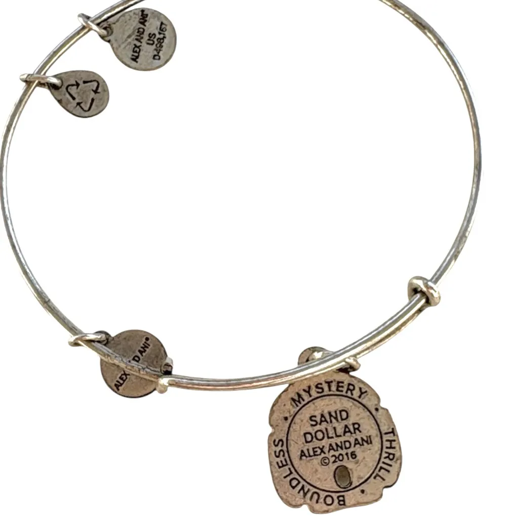 ALEX AND ANI Sand Dollar Bracelet Silver - Image 3