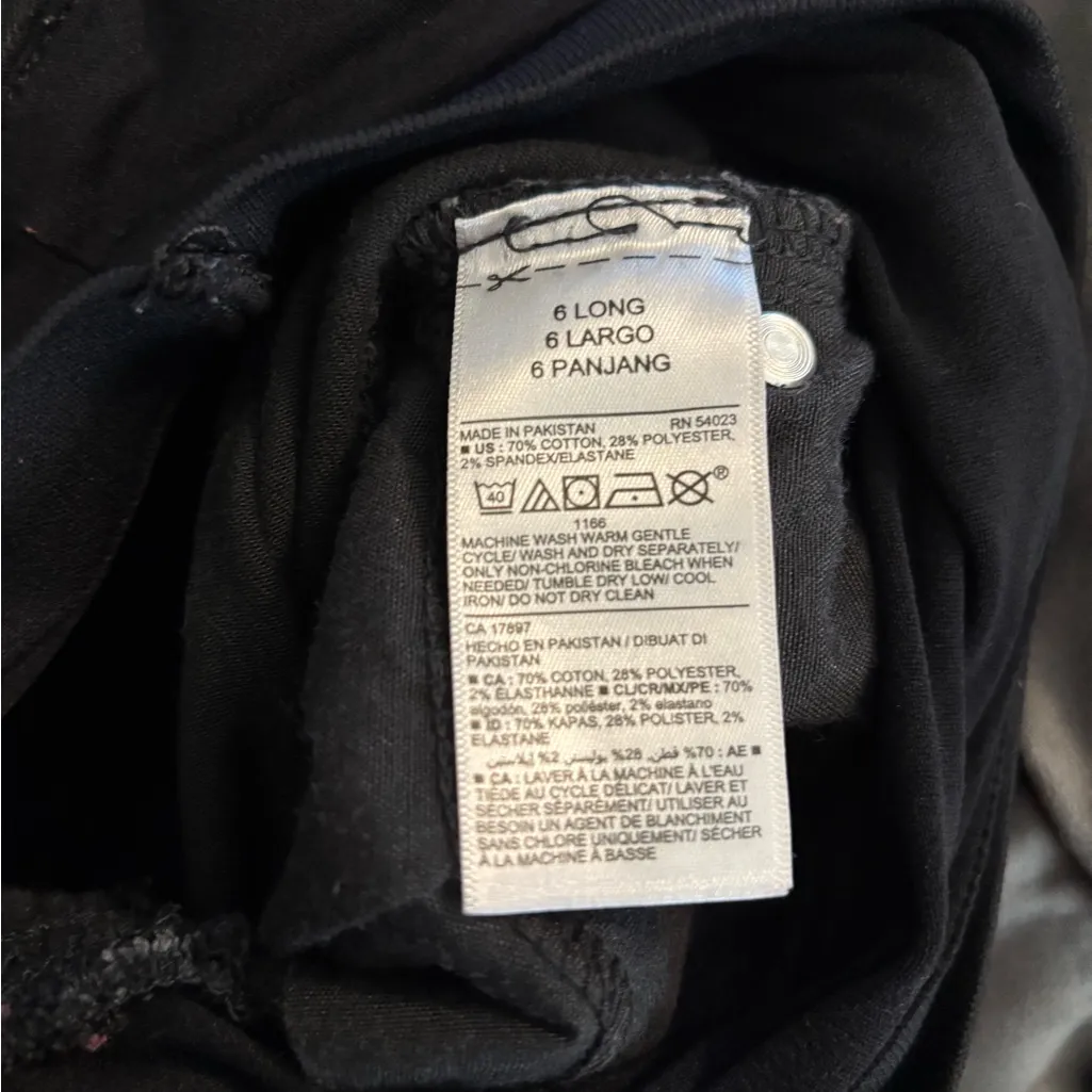 Old‎ Navy Maternity Black Jeggings - Image 3