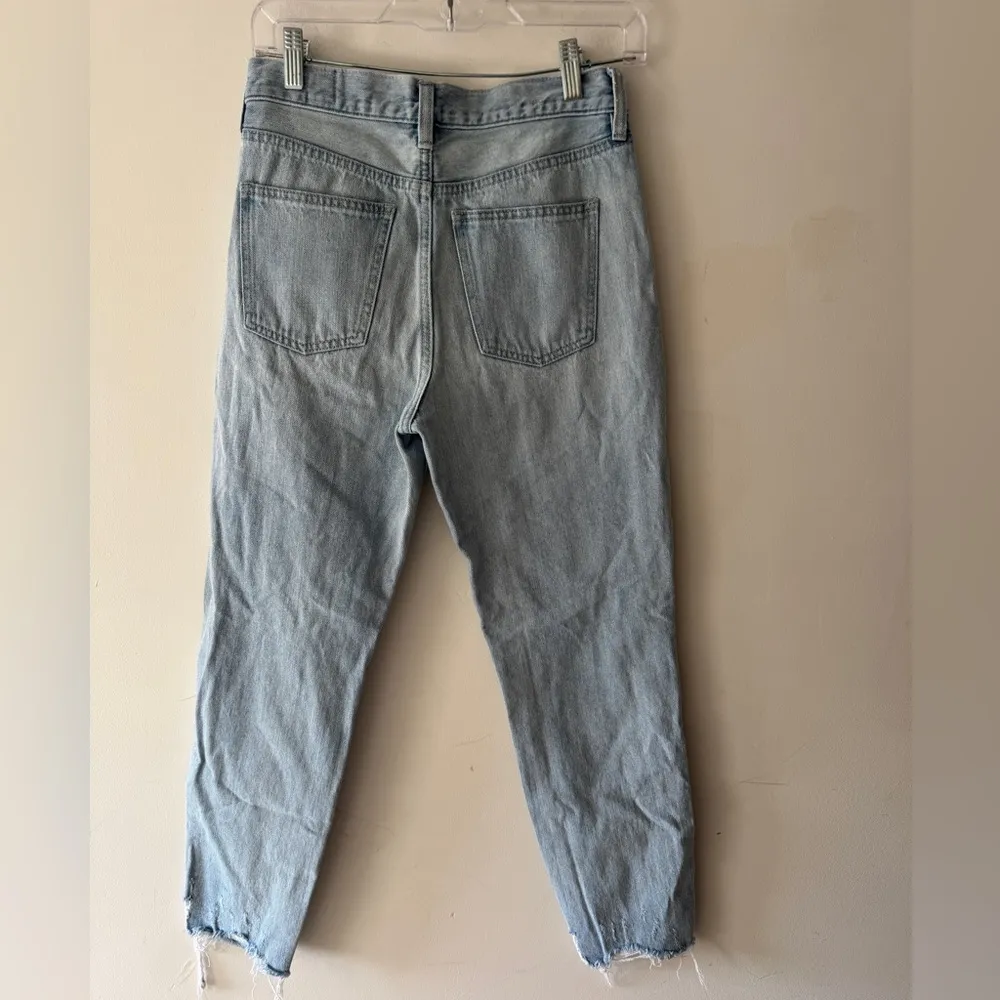 We The Free Distressed Rigid Button Fly Skinny Jeans - Image 3