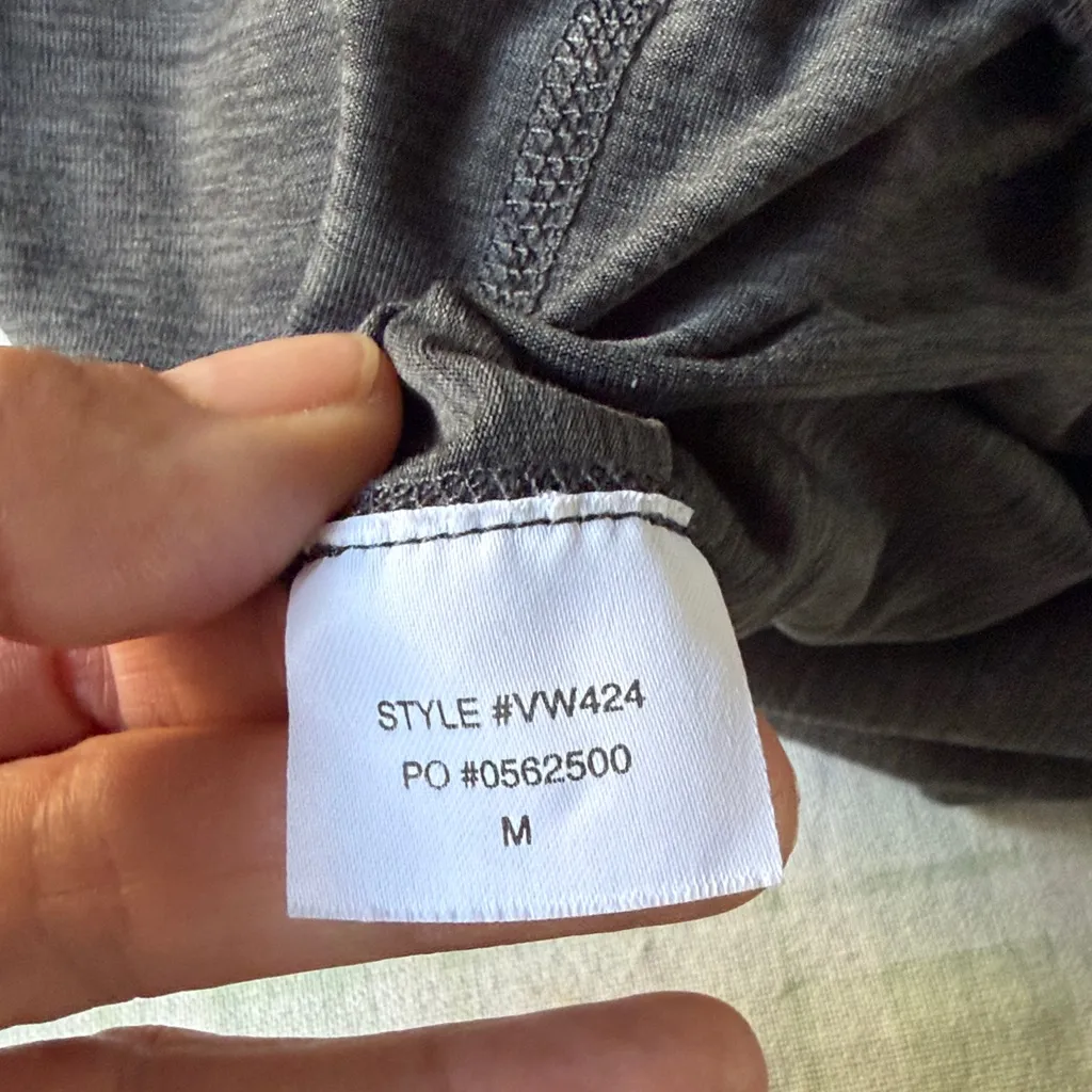 Vuori Gray V-Neck Jumpsuit - Image 5