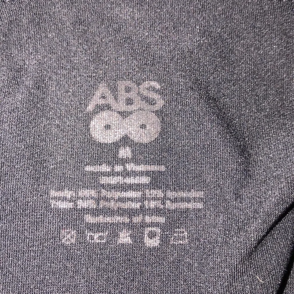 ABS medium grey black highwaisted fitness leggings - Image 6