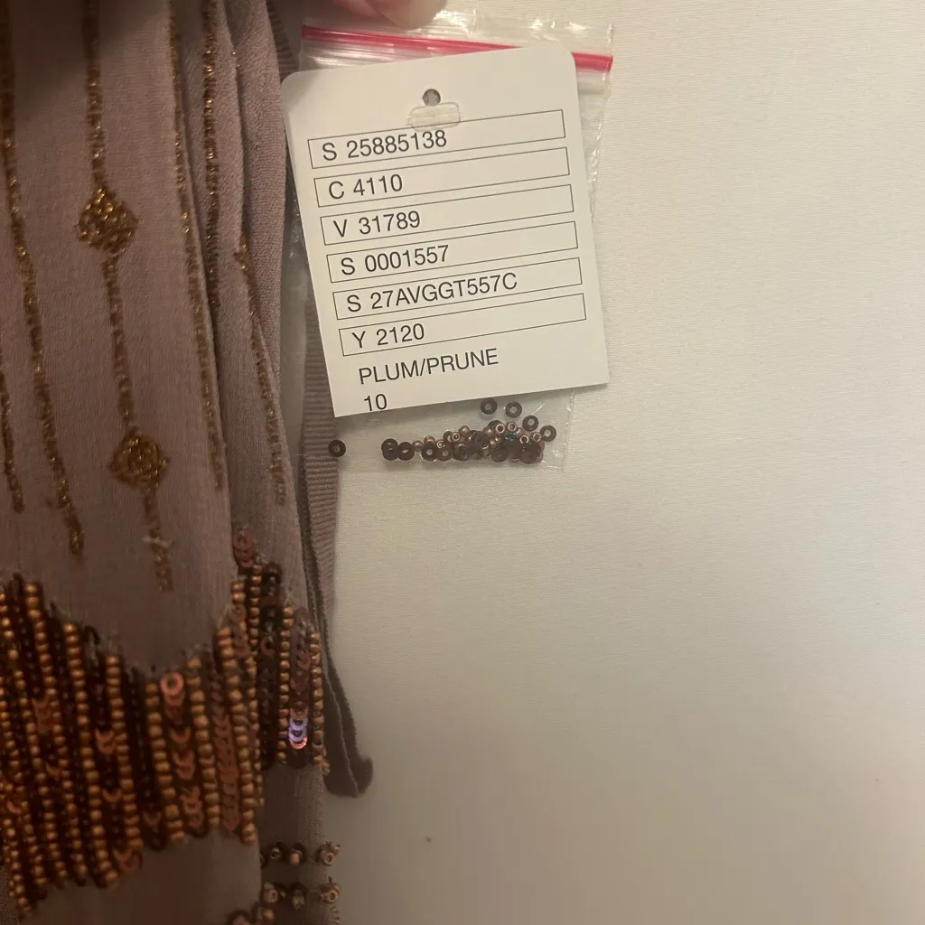 Moulinette Soeurs NWT  Sheer‎ Sequined Sleeveless Blouse Size 10 - Image 6