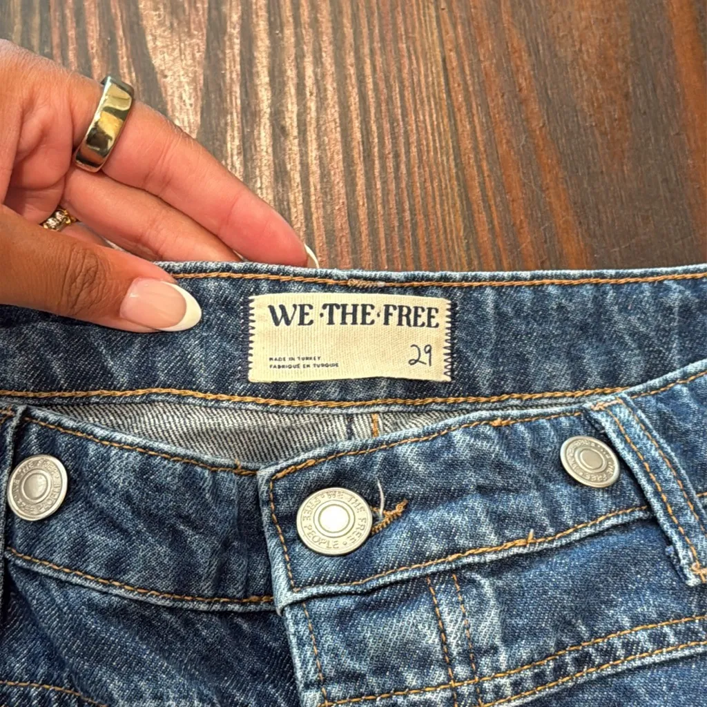 Free People We The Free Palmer Cuffed Jean - Image 9
