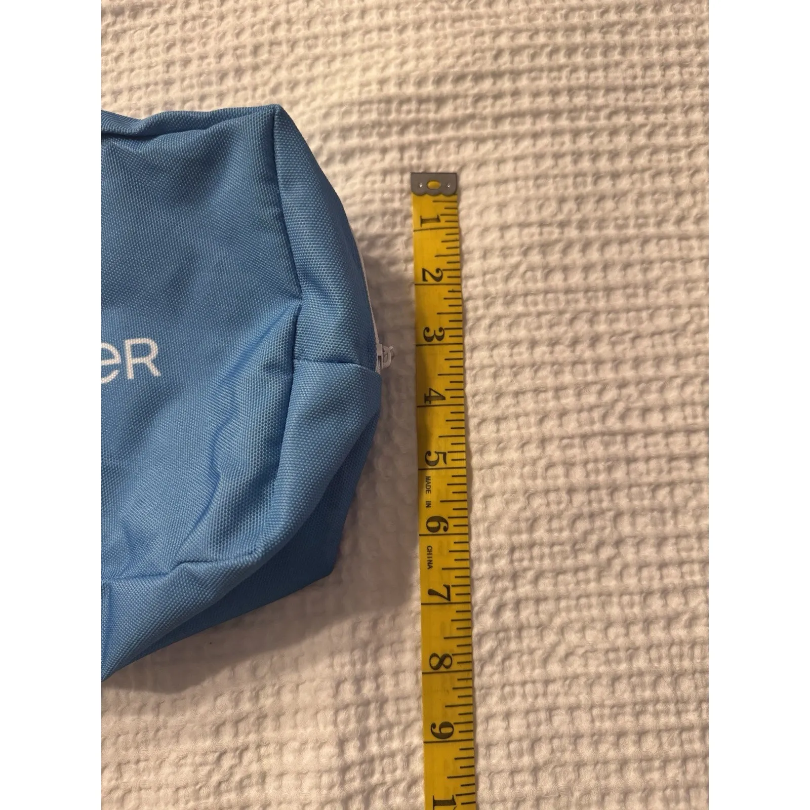 New Garnier Blue Makeup Bag "In Case of Emotional Overflow" Toiletry Pouch - Image 5