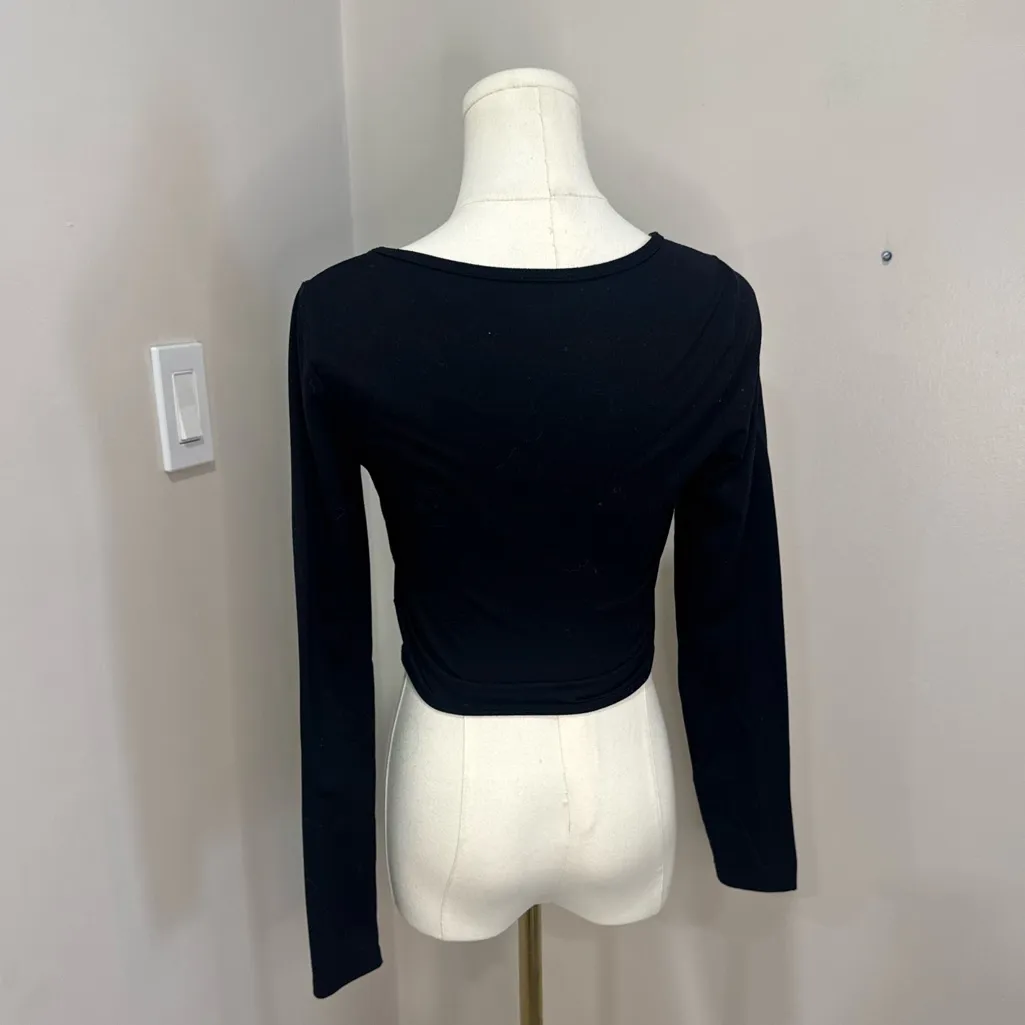 Abercrombie & Fitch Soft A&F Collection Cropped Corset Top Small - Image 3