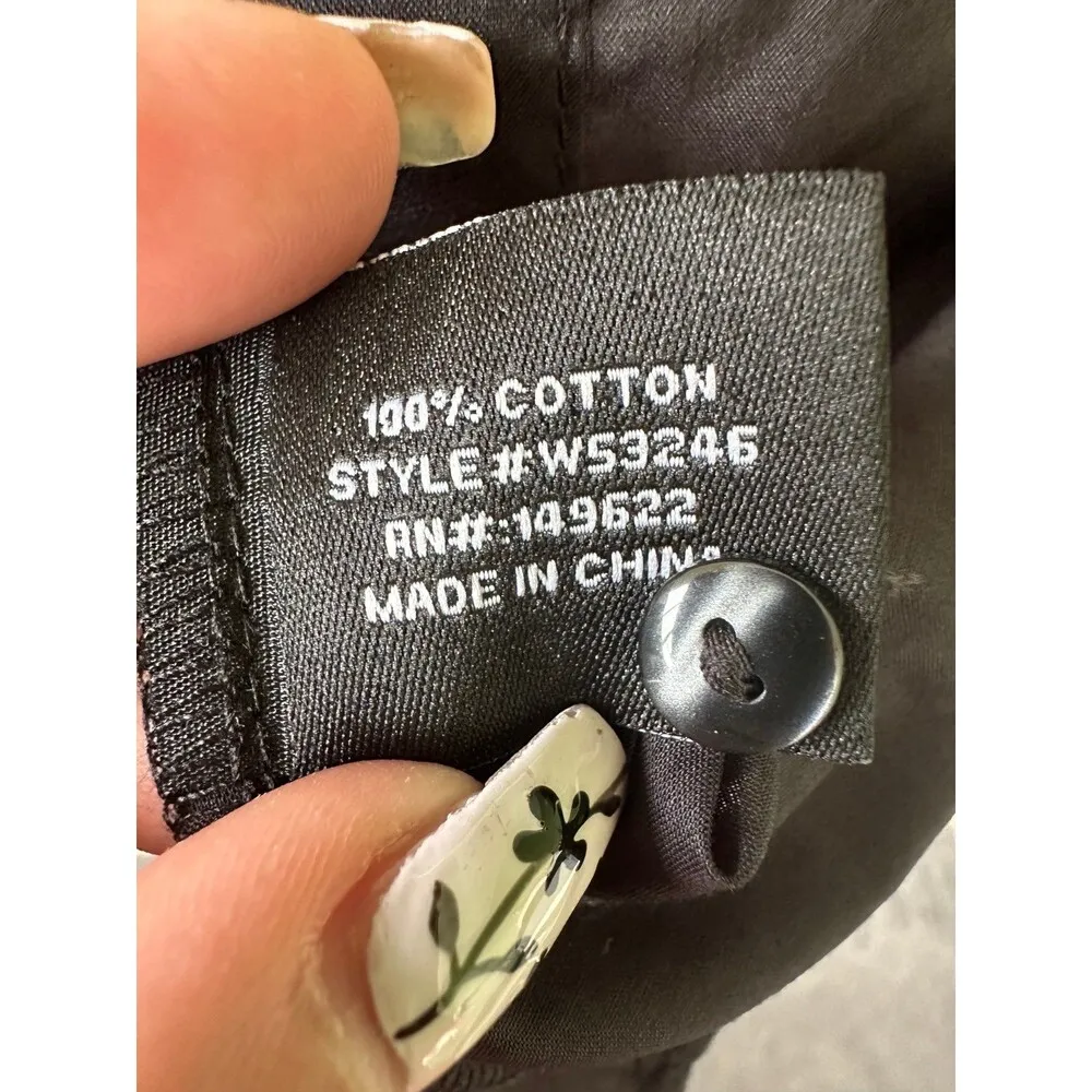 Walter Baker 100% Cotton Vivian Drop Shoulder Button Down High Low Shirt Top M - Image 10