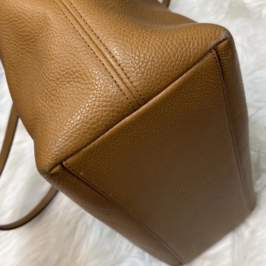 Coach Sophia Pebbled Leather Tote Bag Handbag Purse 36600 - Image 13