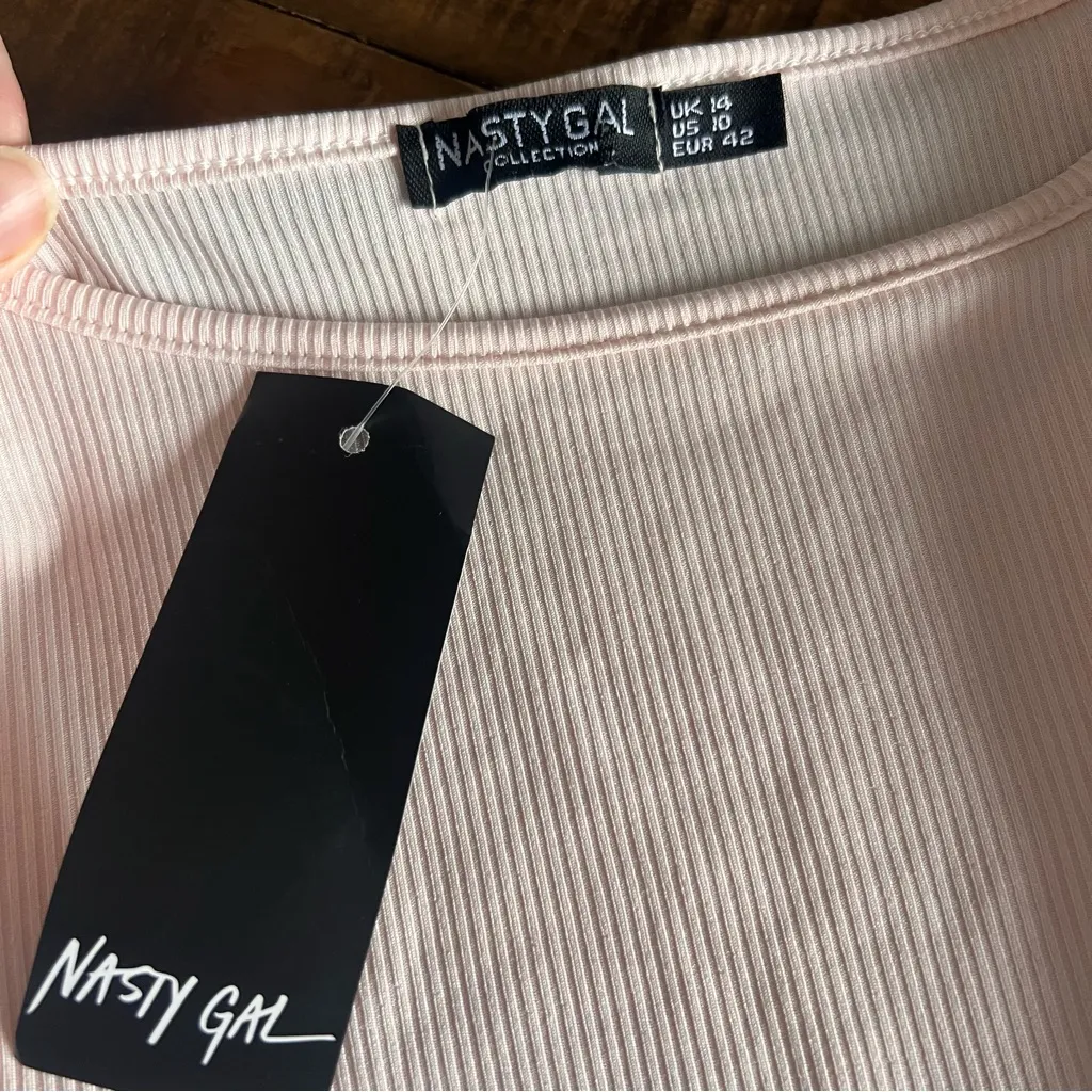 NASTY GAL Ribs Been A Long Day Lounge‎ Set - Image 9