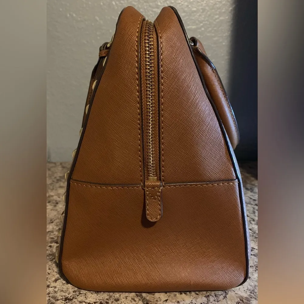 Michael Kors Studded Leather Handbag - Image 13