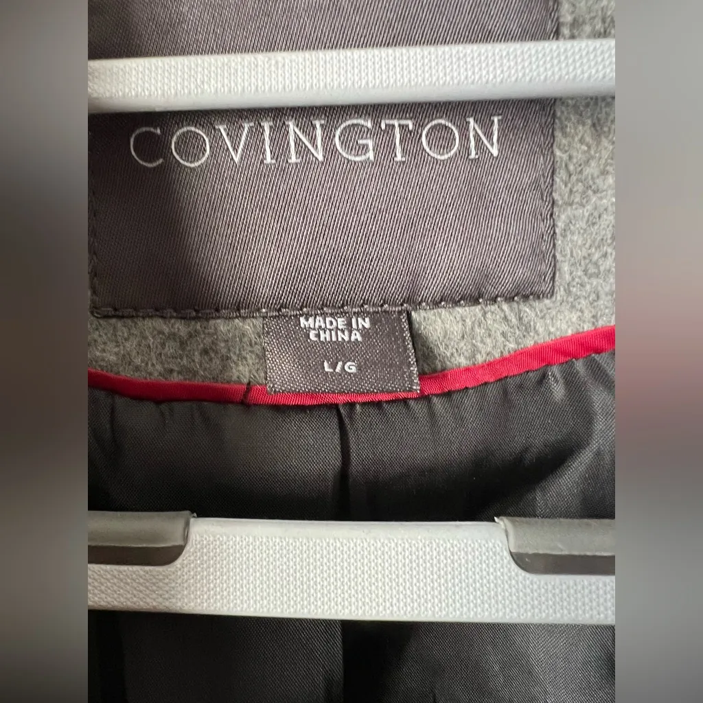 Covington Women's Gray Coat - Image 6