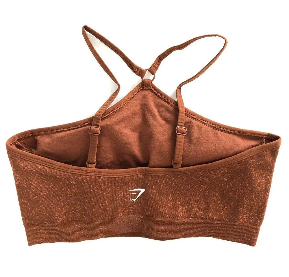 M Adapt Fleck Seamless Halterneck Bralette - Image 3