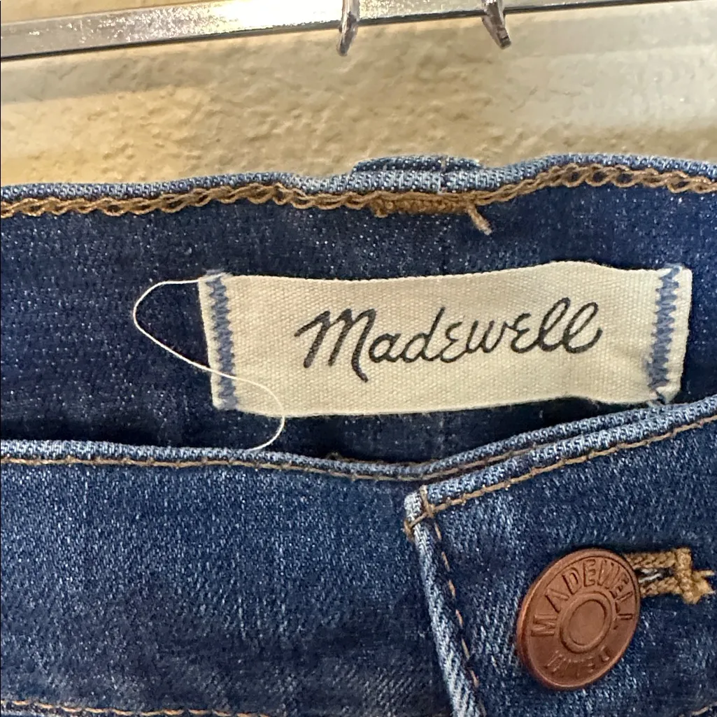 Madewell‎ Cali Demi Boot Short Jeans Size 37 Tall - Image 6
