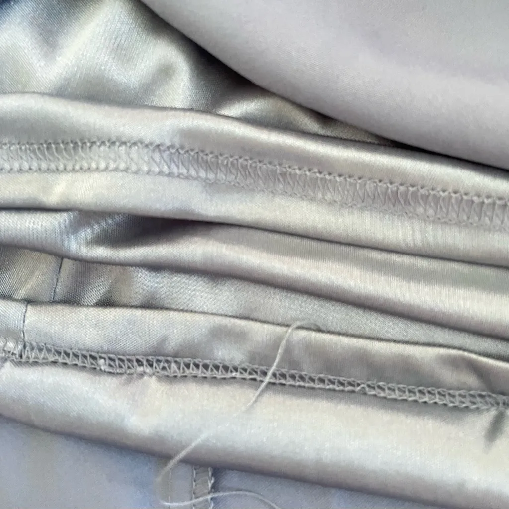 Revelry Dylan Satin Maxi Dress in French Blue 715 Size 2 - Image 8