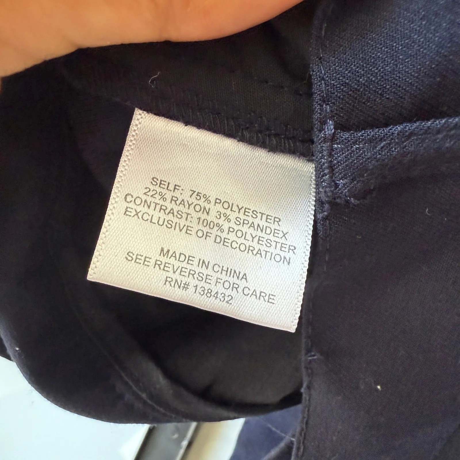 ModCloth XL Black Wide Leg Career Casual High Waist Trousers Pants‎ - Image 5