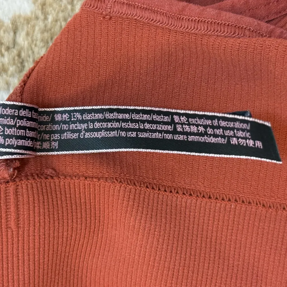 Victoria’s Secret red brown seamless bralette women’s size XS - Image 9