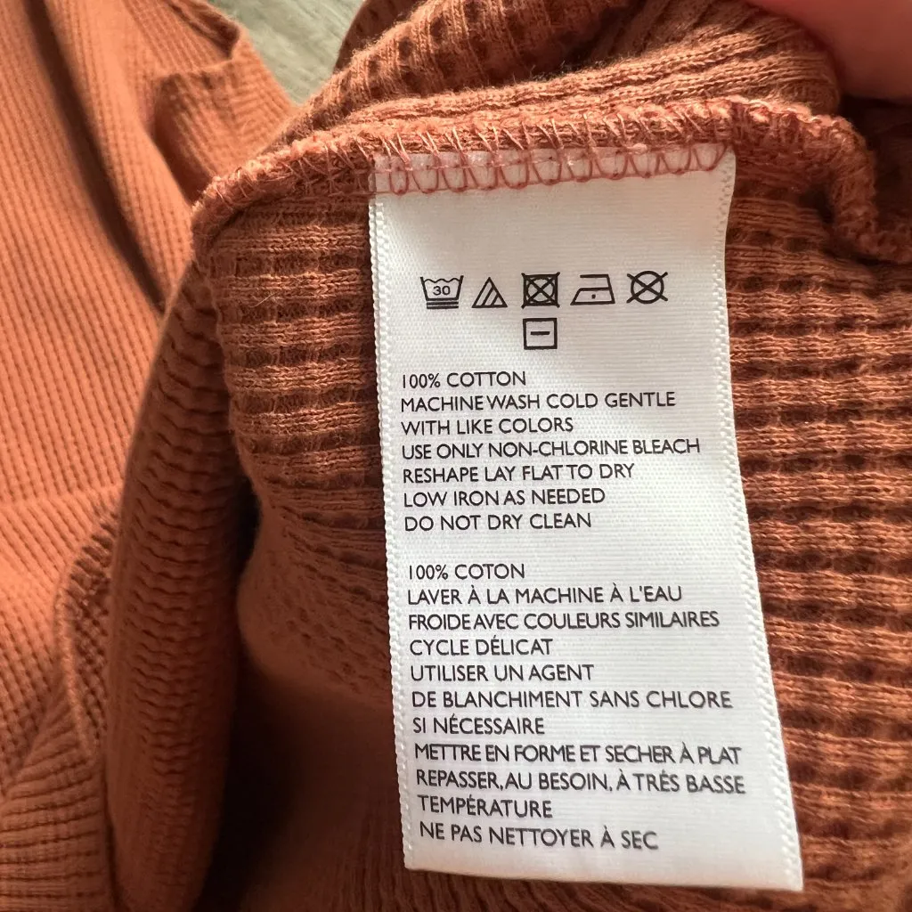 Free People Beach Sloanne Mini Dress Turtleneck Mini Waffle knit - Image 11